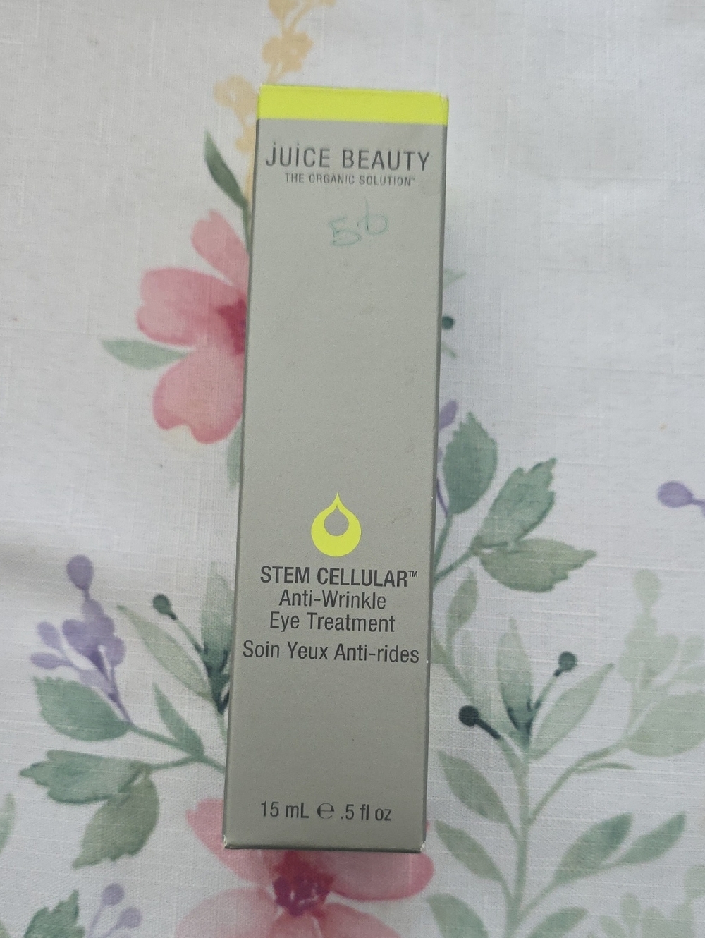Juice Beauty Stem Cellular Anti-Wrinkle Eye Treatment - Neon Yellow Accent